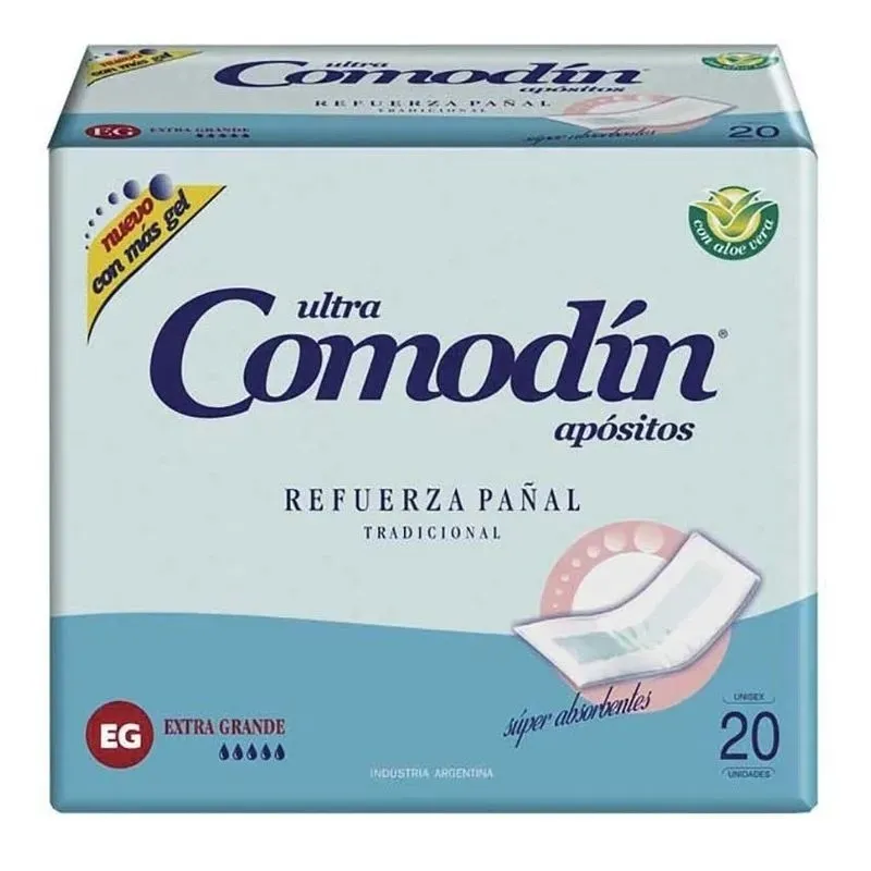 Apósitos Refuerza Pañal Comodín Extra Grande