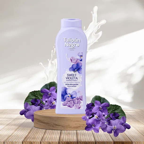Gel de baño Tulipán Negro Sweet Violeta 650 ml