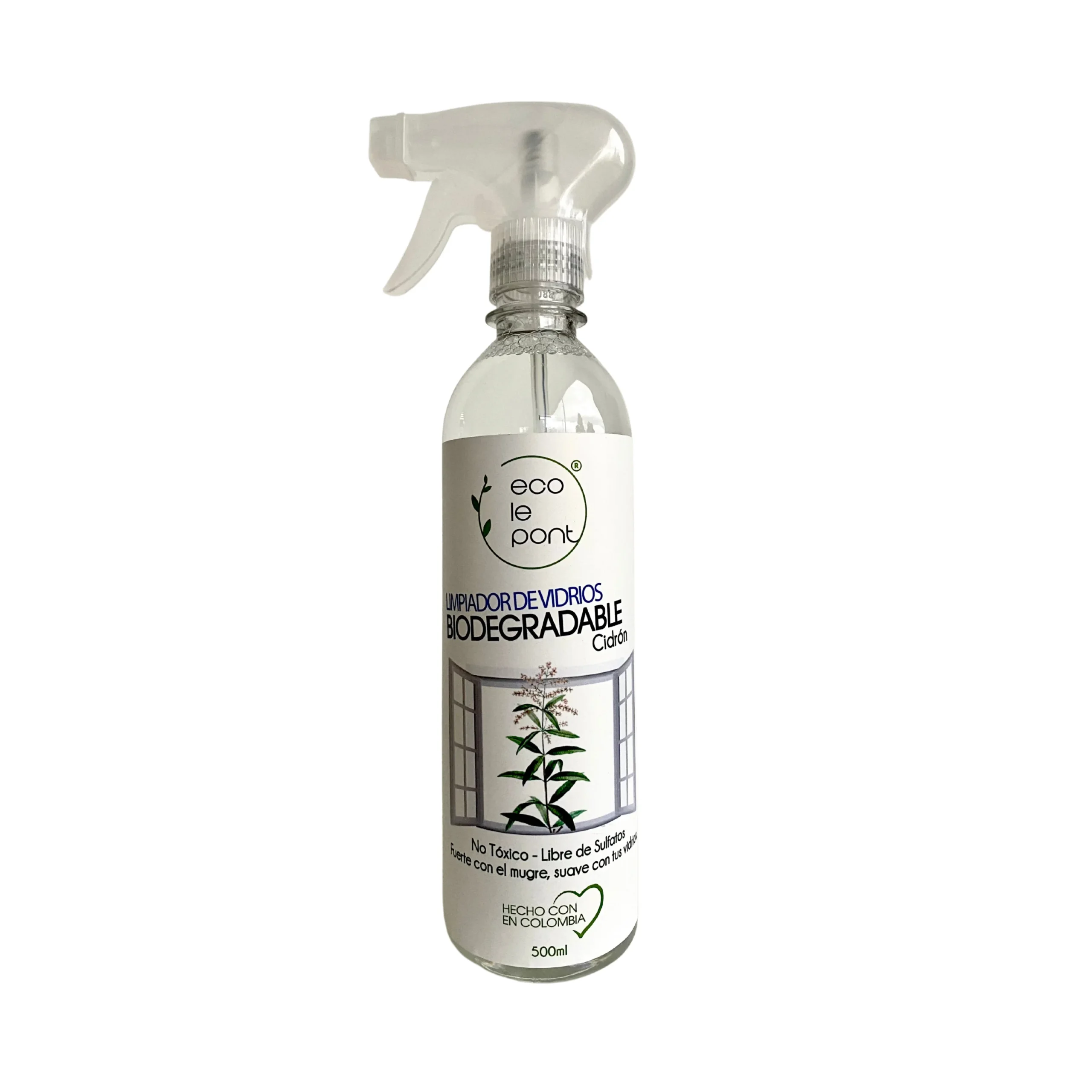 Limpiador de vidrios en spray Eco Lepont