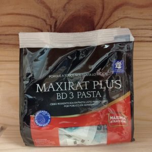 Maxirat Plus BD 3 Pasta 10 cebos de 10gr.